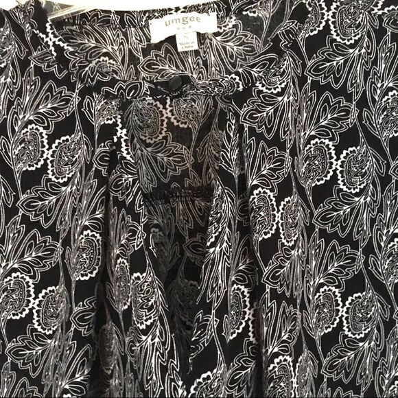 UMGEE black & white tunic/mini dress size small - Picture 2 of 7